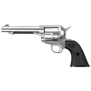 東京マルイ エアガン SAA.45 アーティラリー 5 1/2インチ 10才以上 ライブカート式 エアーリボルバープロ [ シルバー ] TOKYO MARUI シングルアクションアーミー ピースメーカー 45口径 Artillery 1/2 inch リアルカウント リアカン エアーガン エアピストル エアコキ