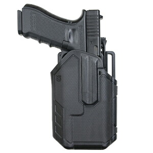 BLACKHAWK OMNIVORE マルチフィットホルスター TLR-1 / TLR-2対応 [ ブラック / 右用 ] ブラックホーク 実物 オムニボア オムニバー 419002 Streamlight ストリームライト ヒップホルスター 樹脂製ホルスター ロック機能付き ロックあり サバゲ― サバゲ―装備 LV2以上