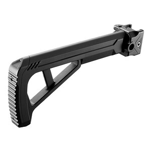 東京マルイ ストック フォールディング20mmレイルストック ブラック TOKYO MARUI フォールディングストック BK樹脂製ストック 樹脂製銃床 樹脂ストック ライフルストック 銃床 バットストック ガンストック プラスチック 強化樹脂製