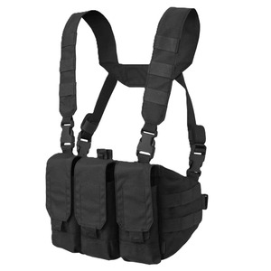HELIKON-TEX チェストリグ Chicom Chest Rig コーデュラナイロン製 KK-CCR-CD [ ブラック ] ヘリコンテックス Cordura チコム ロードキャリアリグ タクティカルリグ ギアリグ 弾薬携行装備 弾倉ベスト