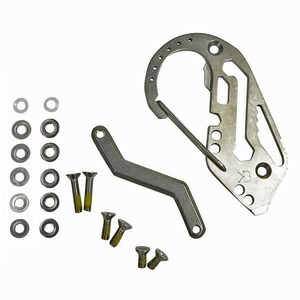 KeyBiner キーオーガナイザー Titanium マルチツール 最大14本収納 キーバイナー 工具 Multi tool キーリング キーチェーン キースマート 鍵整理ツール 鍵集約アイテム ミニマリスト スマート コンパクト ミニ スリム 複数のカギをまとめる 鍵ホルダー キー 鍵 ホルダー