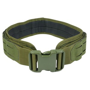 CONDOR ベルト LCS GUN BELT 滑り止めパッド付 121174 [ オリーブドラブ / Sサイズ ] コンドル バトルベルト 腰当て 腰パッド ベルトパット ミリタリーパッド MOLLEベルト モールベルト ミリタリーベルト サバゲーベルト 装備ベルト ウエストパッド ヒップパッド