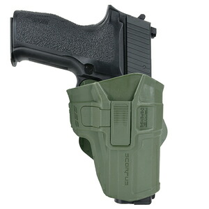 FAB Defense SCORPUS M1ホルスター SIG P226/220 LV2 [ オリーブドラブ ] FABディフェンス 実物 ヒップホルスター FABDEFENSE ファブディフェンス 右利き 右用 CQCホルスター CQBホルスター 近接格闘 拳銃嚢 ベルトホルスター LV2以上 レベル2以上 CQC CQB 奪われにくい