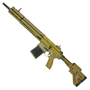 UMAREX/VFC ガスブローバックガン H&K G28 マークスライフル JP.ver タンカラー VF2L-G28-TN01 ベガスフォースカンパニー ウマレックス Heckler&Koch ヘッケラー&コッホ ガスライフル銃 ガスブロライフル ガスブローバックライフル 自動小銃 アサルトライフル｜ミリタリーサープラス レプティル
