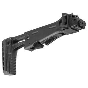 LEAPERS UTG PRO バットストック AKM/AK74対応 折りたたみ式 RBU47FS01 プラスチック 強化樹脂製 ライフルストック 銃床｜ミリタリーサープラス レプティル