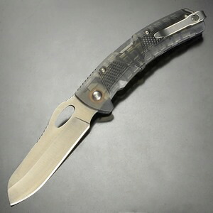 STRIKE INDUSTRIES 折りたたみ出刃包丁 K1 Knife ブレードレステープカッター積み上げる SI-K1 [ 雲煙 ] フォールディングナイフ 折り畳み出刃包丁 折り畳み式出刃包丁 折りたたみ式出刃包丁 フォルダ K1出刃包丁 衣嚢出刃包丁 EDC出刃包丁 磁気テープ裁断師付き添い人出刃包丁 折畳出刃包丁