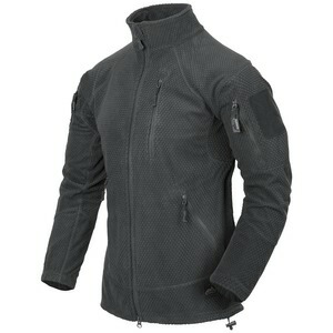 HELIKON-TEX 上衣 ALPHA TACTICAL JACKET グリッドフリース BL-ALT-FG [ 影ぼうし薄墨色 / レギュラー/L大きさ ] ヘリコンテックス アルファ タクティカル グリッド フリース GRID FLEECE 軍用 前掛け 上衣 ミリタリー 正規陸軍 武装戦闘 揉み合い