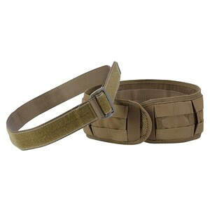 VTAC Skirmishベルト インナーベルト付き MOLLE対応 [ コヨーテ / Mサイズ ] バイキング・タクティクス underbelt モール 3インチ リガ―ベルト MOLLEベルト モールベルト ミリタリーベルト サバゲーベルト 装備ベルト インサイドベルト パンツベルト モーリーベルト