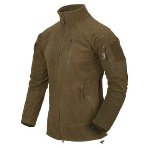 HELIKON-TEX 上衣 ALPHA TACTICAL JACKET グリッドフリース BL-ALT-FG [ コヨテ / レギュラー/XS大きさ ] ヘリコンテックス アルファ タクティカル グリッド フリース GRID FLEECE 軍用 前掛け 上衣 ミリタリー 正規陸軍 武装戦闘 揉み合い 活動の領域