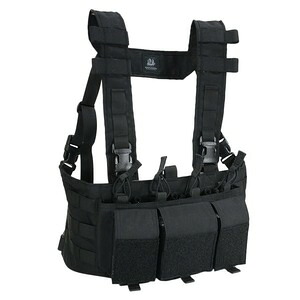 MAYFLOWER RC チェストリグ 5.56 HYBRID CHEST RIG [ ブラック ] メイフラワー R&C By Velocity Systems ハイブリッドチェストリグ マグポーチ マガジンポーチ アーマー Chest Rig 装備 サバゲー装備 ミリタリー ロードキャリアリグ タクティカルリグ ギアリグ