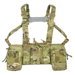 Warrior Assault Systems チェストリグ MCR ハンツマン 標準 W-LC-MCR-TB5-LPE2 [ マルチカム / Hハーネス ] ロードキャリアリグ タクティカルリグ ギアリグ 弾薬携行装備 弾倉ベスト Chest Rig