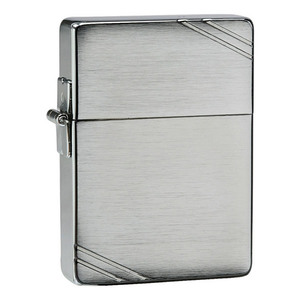 ZIPPO 1935復刻版 サテンクローム ロゴ 1935年 復刻モデル ジッポー オイルライター　Replica オイルライター シンプルデザイン オーソドックス 定番モデル ベーシックモデル 無地 スタンダード ジッポライター ジッポーライター メタルライター コレクションZIPPO ギフト