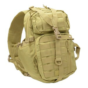 RED ROCK OUTDOOR GEAR スリングバック Rambler ランブラー 80201 [ コヨーテ ] レッド ロック アウトドア ギア Sling Pack スリングバッグ ワンショルダー ショルダーバッグ 斜め掛けバッグ ワンショルダーバッグ クロスボディバッグ ボディバッグ たすき掛けバッグ｜ミリタリーサープラス レプティル