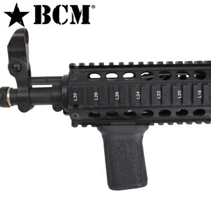 BCM バーティカルフォアグリップ Vertical Grip Mod.3 ピカティニーレール用 [ ブラック ] 米国製 Bravo Company Manufacturing ブラボーカンパニーMFG アメリカ製 Made in USA バーチカルグリップ ガングリップ トイガンパーツ サバゲー用品 ライフルグリップ