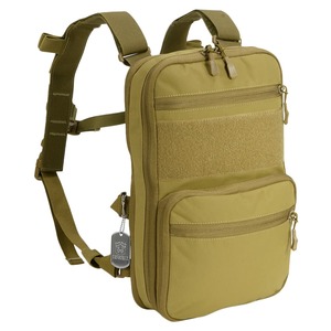 REPSGEAR フラットパック 2.0 容量可変式バックパック D3チェストリグ対応 PTPK03 [ コヨーテブラウン ] レプズギア ハーレータイプ バックパック フラットバックパック FLATPACK ハイドレーションキャリア リュックサック デイパック ザック ナップサック デイバッグ 背嚢｜ミリタリーサープラス レプティル