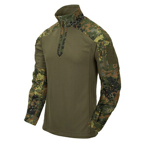 HELIKON-TEX コンバットシャツ MCDU 戦闘服 NYCO リップストップ BL-MCD-NR [ フレックターン/オリーブグリーン / レギュラー/XSサイズ ] ヘリコンテックス コンシャツ ミリタリーウェア バトルシャツ コンバットウェア BDU combat shirt BDUシャツ ACUシャツ 戦闘服シャツ｜ミリタリーサープラス レプティル