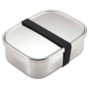 工房アイザワ ステンレス弁当箱 角型 [ 小 ] フードボックス ランチボックス | BENTO ベントー 一段 シングル シングルタイプ 一段式 フードコンテナ ランチケース ミリタリーランチボックス レジャー アウトドア キャンプ