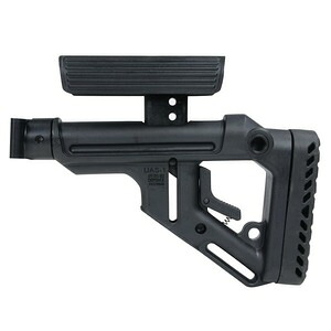 FAB Defense UASバットストック SAIGA 12/9用 AKS74系対応 UAS-SAIGA [ ブラック ] FABディフェンス ファブディフェンス イズマッシュ サイガ 装備品 トイガンパーツ モデルガンパーツ カスタムパーツ 樹脂製ストック 樹脂製銃床 樹脂ストック ライフルストック 銃床｜ミリタリーサープラス レプティル