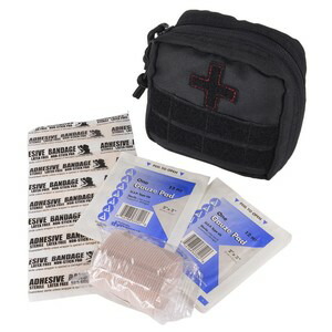 RED　ROCK　ファーストエイドキット　3点　メディカルキット　医療用具　救急セット　衛生用品　ブラック　救護セット