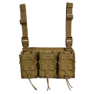 High Speed Gear ライフルマガジンポーチ TACO レッグリグ M4/AK/7.62mm 21DL01 [ コヨーテブラウン ] レッグプラットフォーム MOLLE モール モーリー PALS パルス プラットホーム レッグ用 足用 太もも用 太腿用 脚用 ライフルマガジンケース ライフルマグポーチ｜ミリタリーサープラス レプティル
