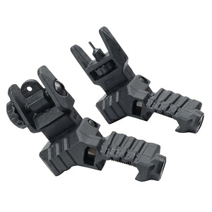 DLG TACTICAL オフセットサイト LOW PROFILE リア/フロントセット DLG-184 照星 照門 照準器 フロントサイト リアサイト 金属サイト 鉄サイト