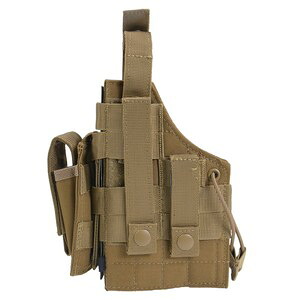 CONDOR ホルスター H-1911 Colt ガバメント、MEU、M45A1、Hi-CAPA、他 [ コヨーテブラウン ] コンドルアウトドア ナイロンホルスター 両利き用 モール対応 モールモジュラーホルスター MOLLEホルスター モール モーリー PALSホルスター ミリタリーホルスター