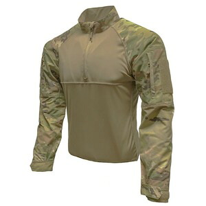 SHELLBACK TACTICAL コンバットシャツ 1/4 ZIP OCP リップストップ生地 SBT-8200-OCP [ Mサイズ ] シェルバックタクティカル スコーピオン 2W コンバットウェア 迷彩服 バトルシャツ 戦闘服 BDU BDUシャツ ACUシャツ 戦闘服シャツ ミリタリーシャツ 戦闘シャツ｜ミリタリーサープラス レプティル