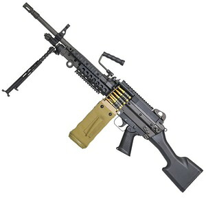 UMAREX/VFC 電動ガン FN MK48 Mod.1 デラックスバージョン VF5-LMK48_BK81 ブイエフシー ウマレックス AEG DX.Version 電動LMG 電動機関銃 電動自動小銃 電動ライフル 遊戯銃 電動エアライフル 電動エアーライフル 電動エアソフトライフル 電動カービン銃 電動自動式小銃|ミリタリーサープラス レプティル