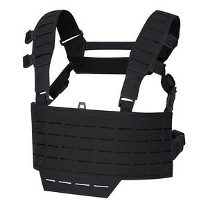 DIRECT ACTION チェストリグ WARWICK SLICK 軽量薄型 CR-WRWS-CD5 [ ブラック ] ダイレクトアクション ワーウィック スリック CHEST RIG 軍装備 サバゲー装備 ハーネス装備 ハーネスギア 実装備 ポーランド製 レーザーカット PALS モジュラー Chest Rig ロードキャリアリグ