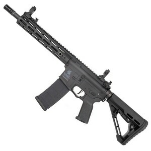 LANCER TACTICAL 電動ガン Hellion ヘリオン M-LOK 10インチ 電子トリガー搭載 LT-32BA10-G3 ランサータクティカル Mロック 10inch Airsoft M4 AEG 電動エアライフル銃 電動ライフル銃 電動自動小銃 電動アサルトライフル 電動カービン銃 遊戯銃 電動エアライフル｜ミリタリーサープラス レプティル