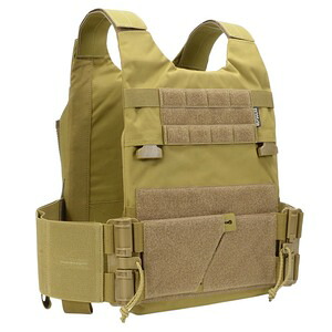 REPSGEAR プレートキャリア LV119 Overt クイックリリースバックル搭載 PTVT07 [ コヨーテブラウン ] レプズギア プレキャリ サバゲー 装備 ミリタリー タクティカル コスプレ 防弾チョッキ ボディアーマー プレートキャリアー Plate Carrier ソフトアーマー｜ミリタリーサープラス レプティル