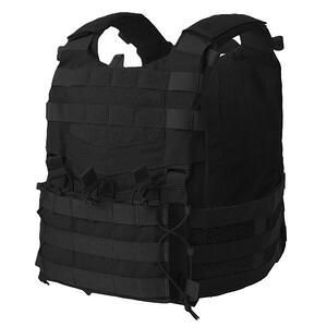 HELIKON-TEX プレートキャリア Guardian Military Set コーデュラナイロン製 KK-GMS-CD [ ブラック / Lサイズ ] ヘリコンテックス Cordura モジュラータクティカルベスト プレキャリ プレートキャリアー Plate Carrier ソフトアーマー ロードベアリング LBV コンバット
