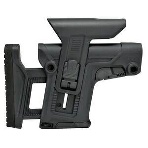 FAB Defense スナイパーストック RAPS-C フルアジャスタブル M4/AR-15用バッファーチューブ対応 FX-RAPSC [ グレー ] ディフェンス Rapid Adjustment Precision Stock Collapsible プレシジョンストック スナイパーライフル 狙撃銃 調節 調整 樹脂製ストック 樹脂製銃床｜ミリタリーサープラス レプティル