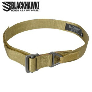 BLACKHAWK リガーベルト CQB [ コヨーテタン / Mサイズ ] 41CQ01DE | Blackhawk BHI ナイロンベルト タクティカルベルト ミリタリーベルト ミリタリーグッズ ミリタリー用品 サバゲー装備 パンツベルト ラペリング用ベルト 装備ベルト 安全帯 安全ベルト リガーズベルト