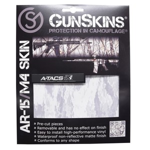 GUNSKINS 保護フィルム AR-15 M4用 ライフルスキン [ A-TACS_ATX ] ガンスキンズ 保護ラップ ラッピングシート シート シール テープ 迷彩テープ Gear 迷彩ラッピング カモラッピング ラップフィルム カモフラージュテープ カモテープ 迷彩ラップ カモラップ