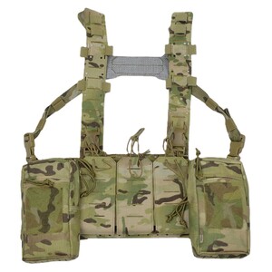 Warrior Assault Systems チェストリグ MCR バンシー 標準 AKマガジン対応 W-LC-MCR-H-TBAK [ マルチカム / Hハーネス ] ロードキャリアリグ タクティカルリグ ギアリグ 弾薬携行装備 弾倉ベスト Chest Rig
