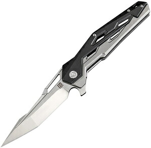 Artisan Cutlery 折りたたみ九寸五分 Bomardier ラインドライブ鍵を掛ける M390鋼 黒いこと 1812G-BKM 板撥条鍵を掛ける フォールディングナイフ 折畳九寸五分 折畳み九寸五分 折畳式九寸五分 折り畳み式九寸五分 折りたたみ式九寸五分 折込九寸五分 折込み九寸五分 フォルダ