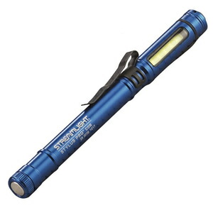Streamlight ペンライト Stylus Pro COB 磁石付き添い人 [ 青色 ] 流れ点火装置 LED やり方用点火装置 羅針盤付き添い人 雨合羽 ケミカル点火装置 サイリウム 申し受ける式点火装置 懐中照明ランプ 閃光電球点火装置 懐中蓄電池 懐中電灯 申し受ける式懐中照明ランプ 蓄電池式 蓄電池駆動動力 か細い点火装置