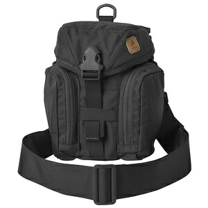 HELIKON-TEX ショルダーバッグ ESSENTIAL KITBAG コーデュラナイロン TB-EKB-CD [ ブラック ] ヘリコンテックス Bushcraft エッセンシャルキットバッグ ショルダーバック 肩掛けかばん 肩掛けカバン ボトルポーチ ナルゲンボトルポーチ 水筒ポーチ ミリタリーポーチ