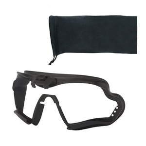 ESS ゴーグルパーツ GASKET 屁っ放り毛布 CROSSBOW用 容れもの付き添い人 [ ホンブルグ帽容れもの付き添い人 ] イーエスエス 黒眼鏡ひな形 クロスボウ用 取り替えっこ用 取り替えっこ用ひな形 ナイロン容れもの テンプルフレーム つる 眼鏡ひな形 メガネひな形 ひな形手 耳掛け 耳かけ