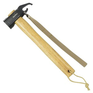 NexTool ペグハンマー Wilds Camping Hammer 木製ハンドル NE20204 ネクスツール ペグ用 ハンマー 金槌 かなづち 金づち 玄翁 かなずち げんのう 道具 ツール DIY 物作り ものづくり 工事 整備