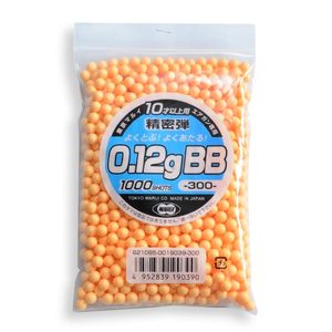 楽天市場】東京マルイ BB弾 0.12g 1000発入 10才以上用 TOKYO MARUI