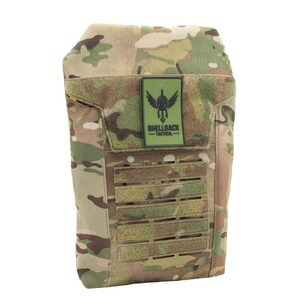SHELLBACK TACTICAL ハイドレーションポーチ MOLLE対応 SBT-1510 [ マルチカム ] プレートキャリア用 プレキャリ 付属品 オプション 付帯品 交換部品 スペアパーツ ハイドレーションパック ハイドレーションシステム 給水バッグ 水分補給バッグ 飲料用バッグ バックバッグ