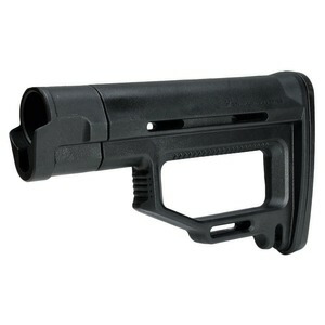 STRIKE INDUSTRIES 固定ストック M4/AR-15用 長さ調節可能 SI-STRIKE-MFS [ ブラック ] ストライクインダストリーズ SI MFS フィクスドストック AR15 樹脂製ストック 樹脂製銃床 樹脂ストック ライフルストック 銃床 バットストック ガンストック プラスチック 強化樹脂製｜ミリタリーサープラス レプティル
