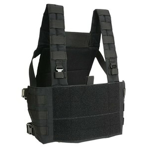 LBX Tactical チェストリグ Assault Chest Rig 0063A [ ブラック ] LBX-0063A アサルトチェストリグ military サバゲー装備 ミリタリー アーマー ベスト MOLLE ベルクロ ロードキャリアリグ タクティカルリグ ギアリグ 弾薬携行装備 弾倉ベスト