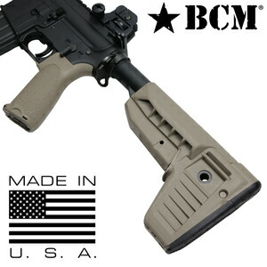 美品　BCMGUNFIGHTER STOCK MOD0 SOPMOD 楽天市場】BCM ガンファイターストック GUNFIGHTER Mod.0 SOPMOD M4