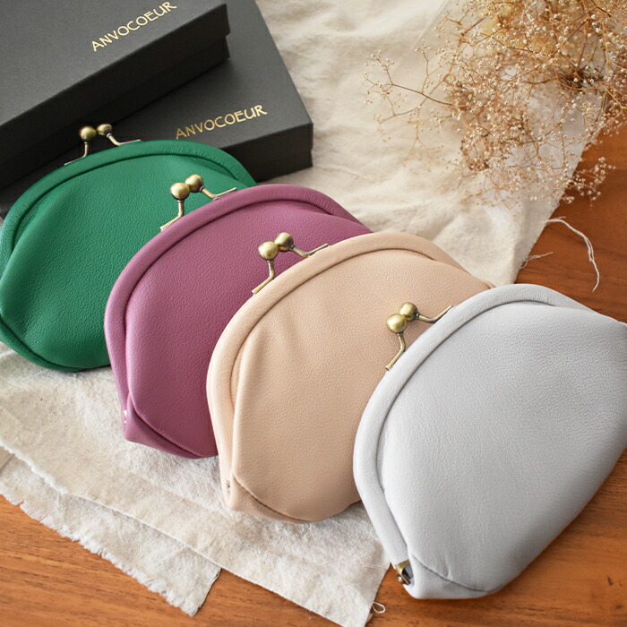 楽天市場】ANVOCOEUR(アンヴォクール) がま口財布 〜Marietta short