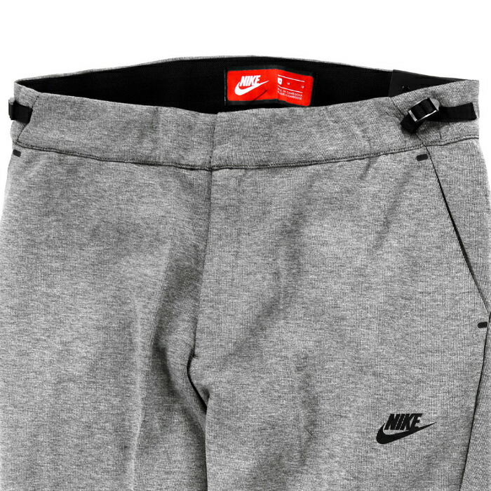 nike gray slim fit tech sweatpants