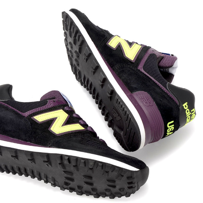 new balance 574 black yellow