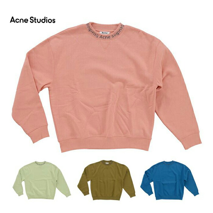 acne studios アクネストゥディオズ ロゴワッペン スウェット Acne Studios ACNE STUDIOS アクネストゥディオズ ロゴワッペン